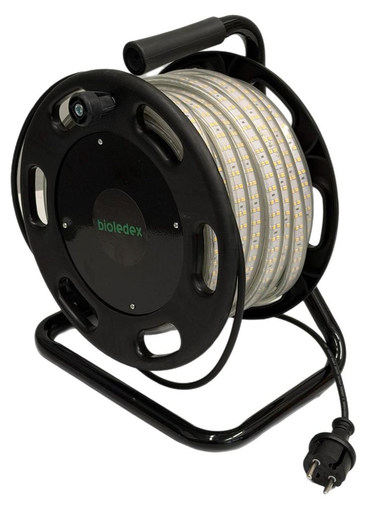 Bioledex LED Streifen Lichtschlauch 25m Trommel 230V 300W 36000lm 4000K IP65