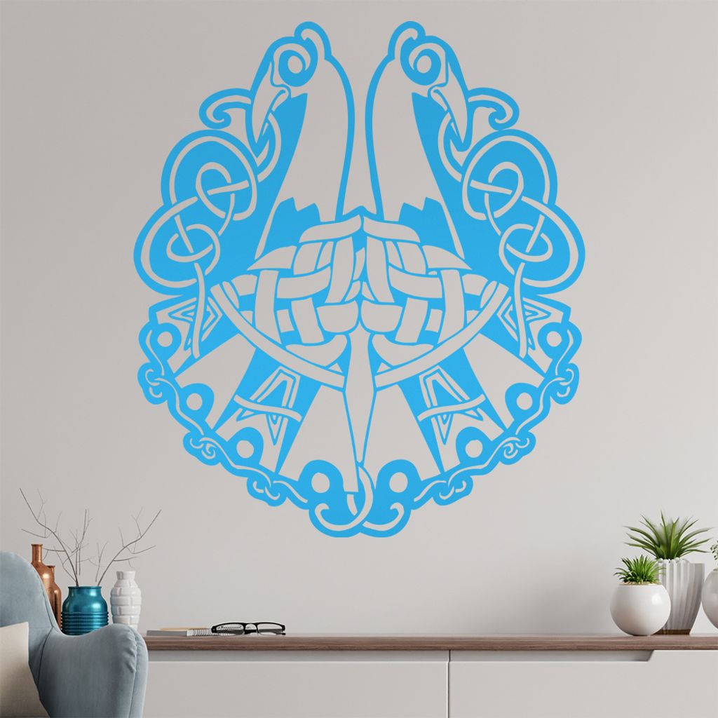 keltische Knoten Wandtattoo in 6 Größen - Wandaufkleber Wall Sticker - Dekoration, Küche, Wohnzimmer, Schlafzimmer, Badezimmer