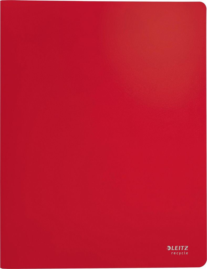 LEITZ Sichtbuch Recycle A4 PP mit 40 Hüllen rot