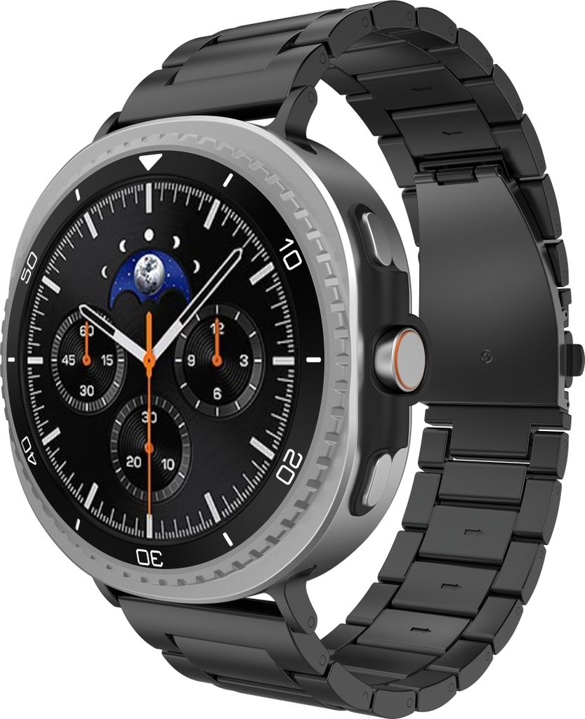 Cazy Uhrenarmband geeignet für Samsung Galaxy Watch Band (Titan) – Smartwatch-Armbänder – Universelles Armband geeignet für Samsung Galaxy W...