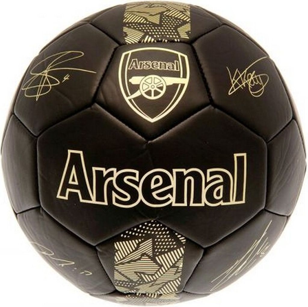 Arsenal FC - Futbalová lopta "Phantom" s podpismi BS3241 Obrázok produktu 