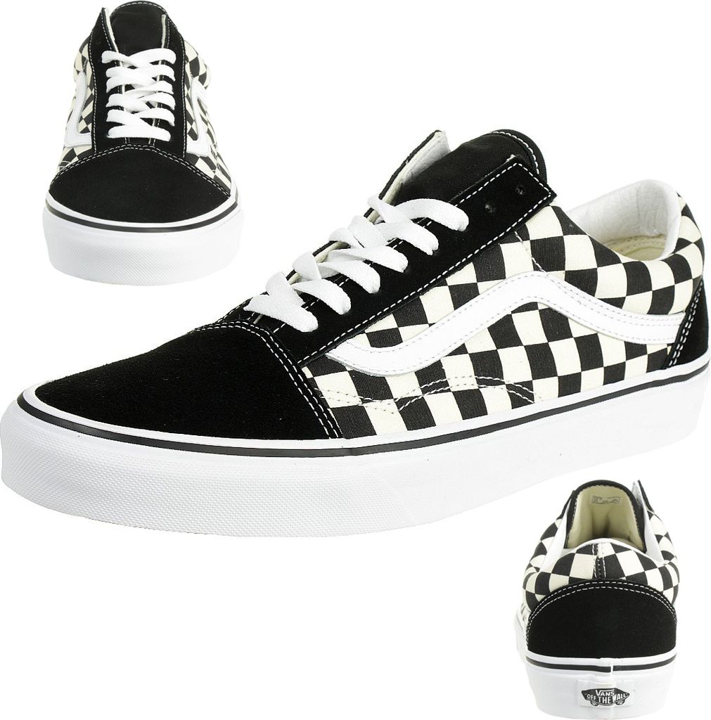 VANS OLD SKOOL PRIMARY CHECK Schwarz Produktbild 