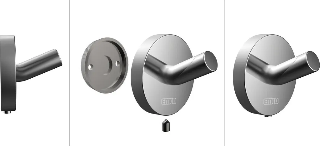 Emco Round 437500100 Gancio Singolo 40mm | Miglior Prezzo Qualità