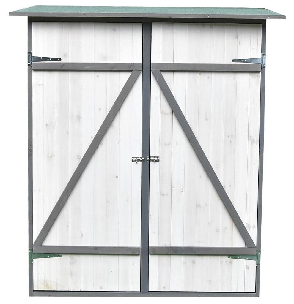 Geräteschuppen Gartenschrank Holzhäuschen Verschließbar Produktbild 