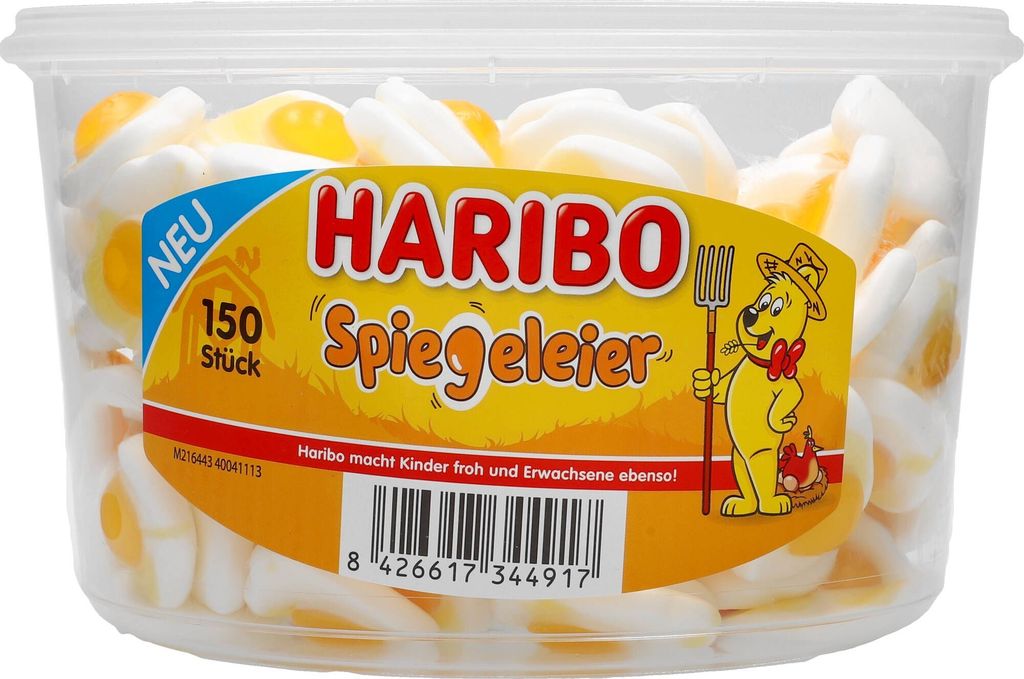 Haribo Spiegeleier süsses Fruchtgummi mit softem Produktbild 3