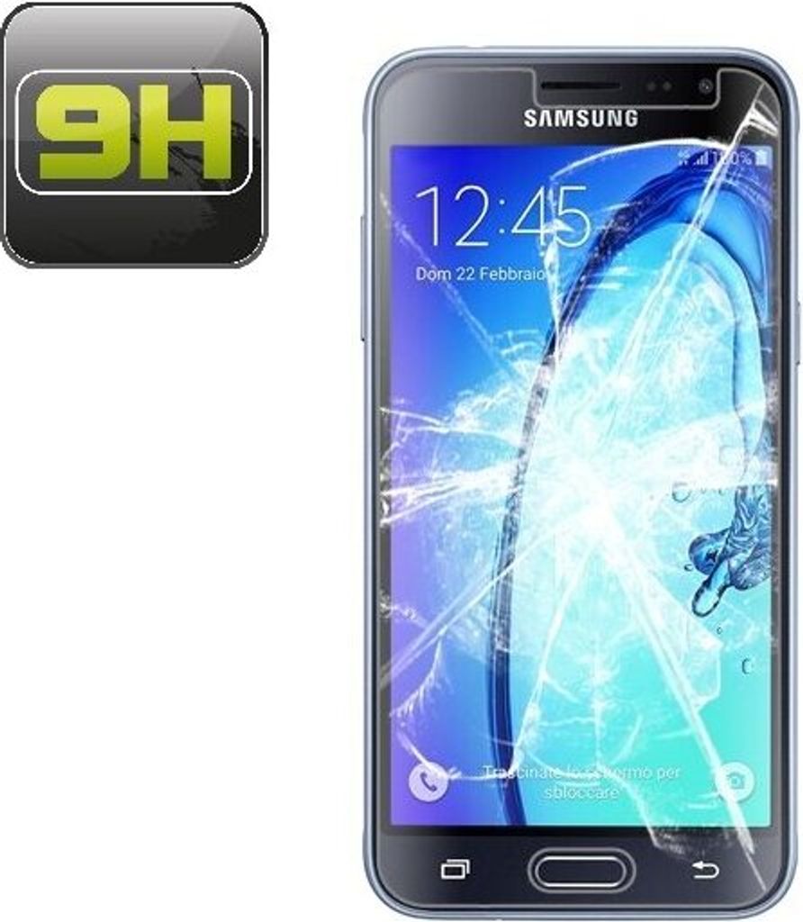 6x 9H Hartglas für Samsung Galaxy J3 2018 Panzerfolie Displayglas schutzglas KLAR