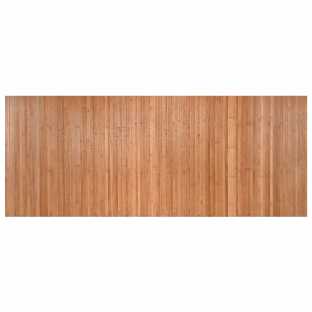 vidaXL Tappeto rettangolare naturale 80x200 cm Bamboo Immagine del prodotto 