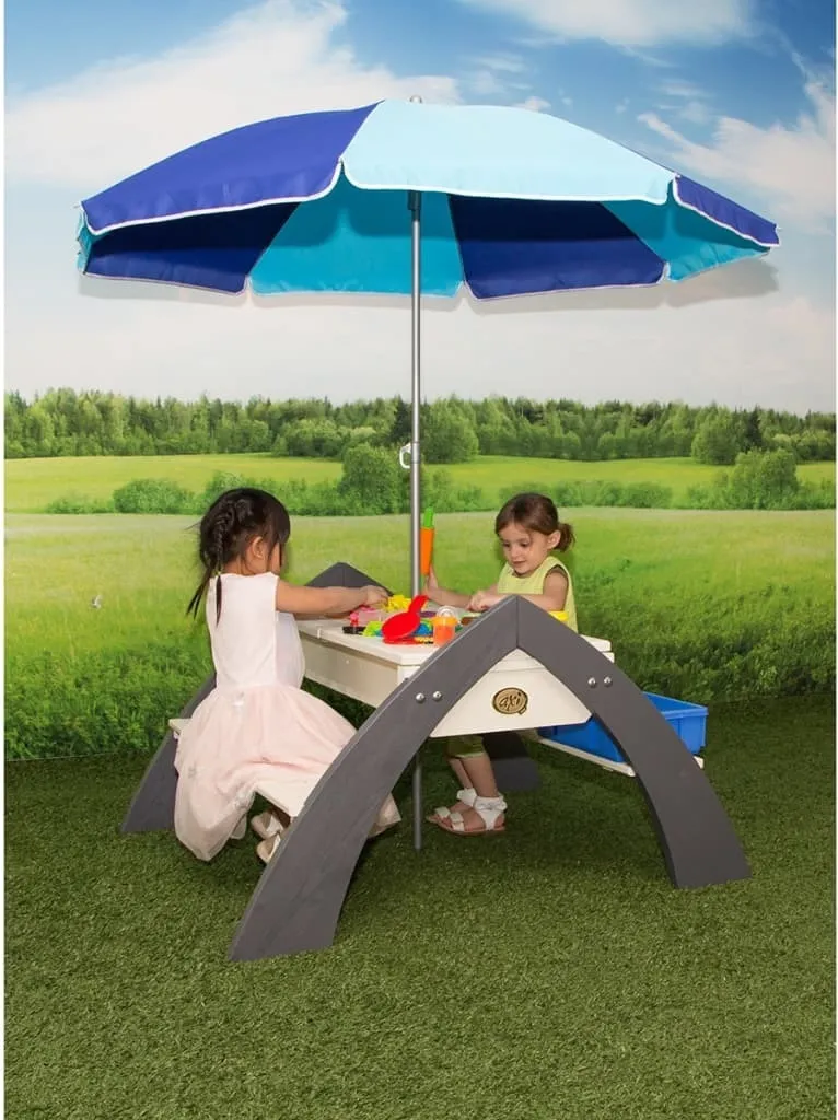 AXI Delta Table Sable et Eau : Table de Pique-nique avec Rangement - 10