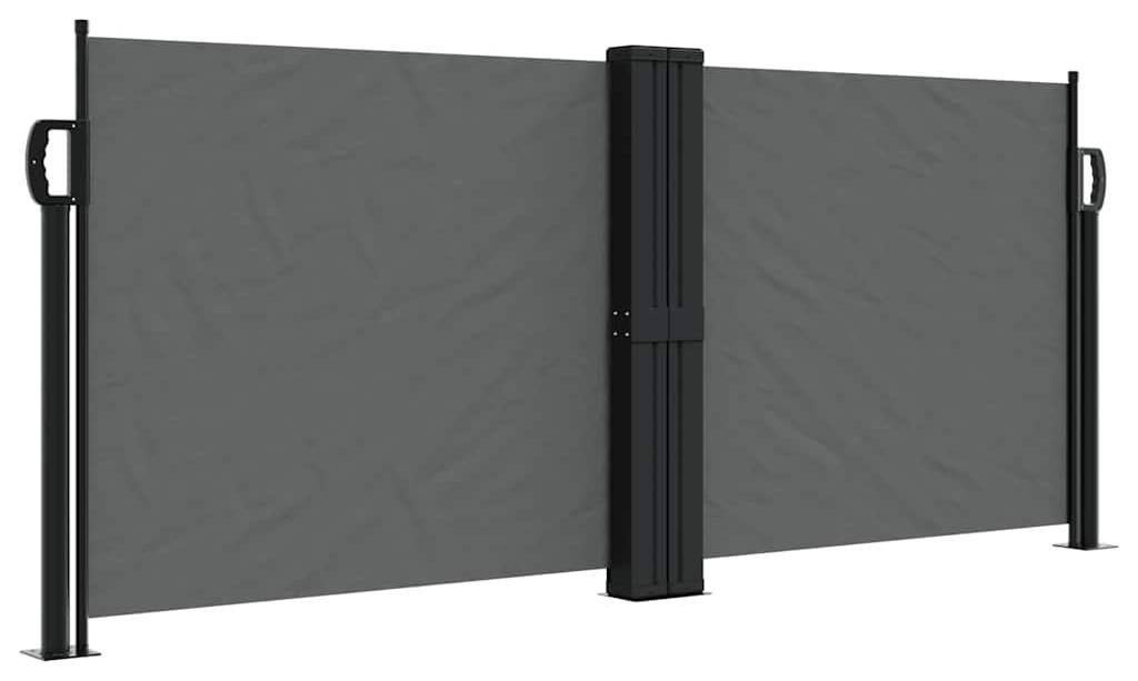 vidaXL Tenda laterale estensibile antracite 100x600 cm Immagine del prodotto 