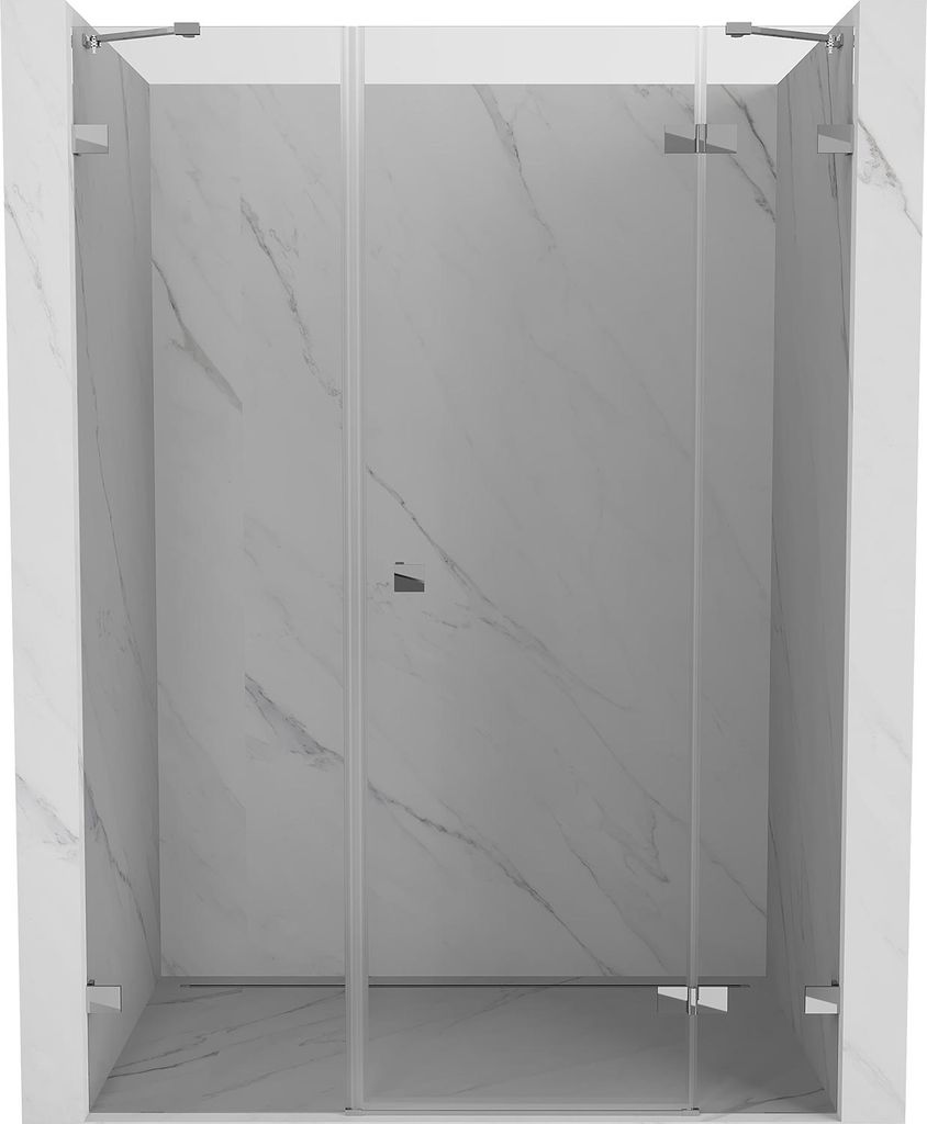 Mexen Lunar Duschdrehtür rechts 120 cm, transparent, Chrom - 834S-120-050-01-00-P