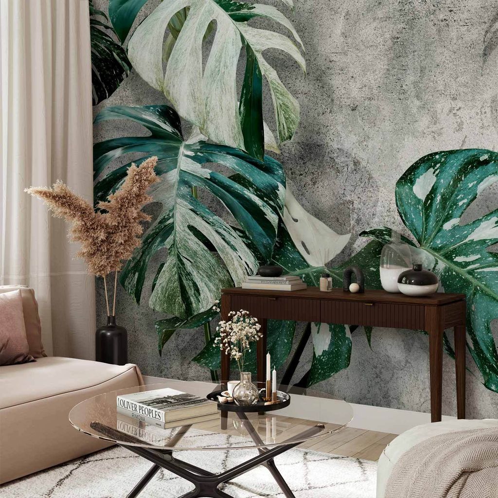 Vlies Fototapete - Variegata 200x140 cm Blätter b-C-0893-a-a