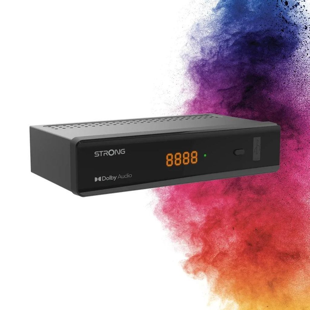 Strong SRT 7040, Kabel., Satelitarny, 4:3, 16:9, MPEG4, Zdjęcie produktu 