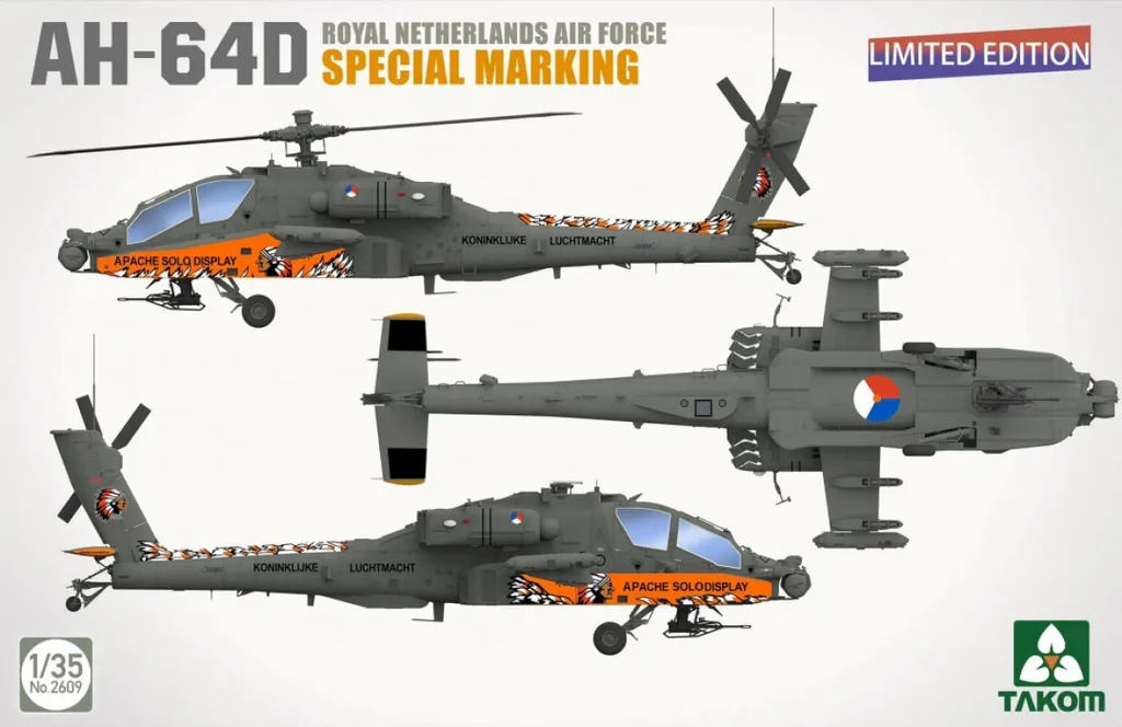 Maquette AH-64D Apache 1/35 sans Défaut : Montage Précis et Ajusté