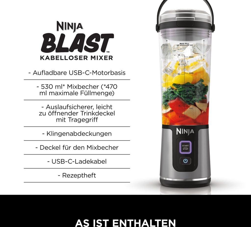 Stojanový mixér BC151EUBK Blast akumulátorový Obrázok produktu 33