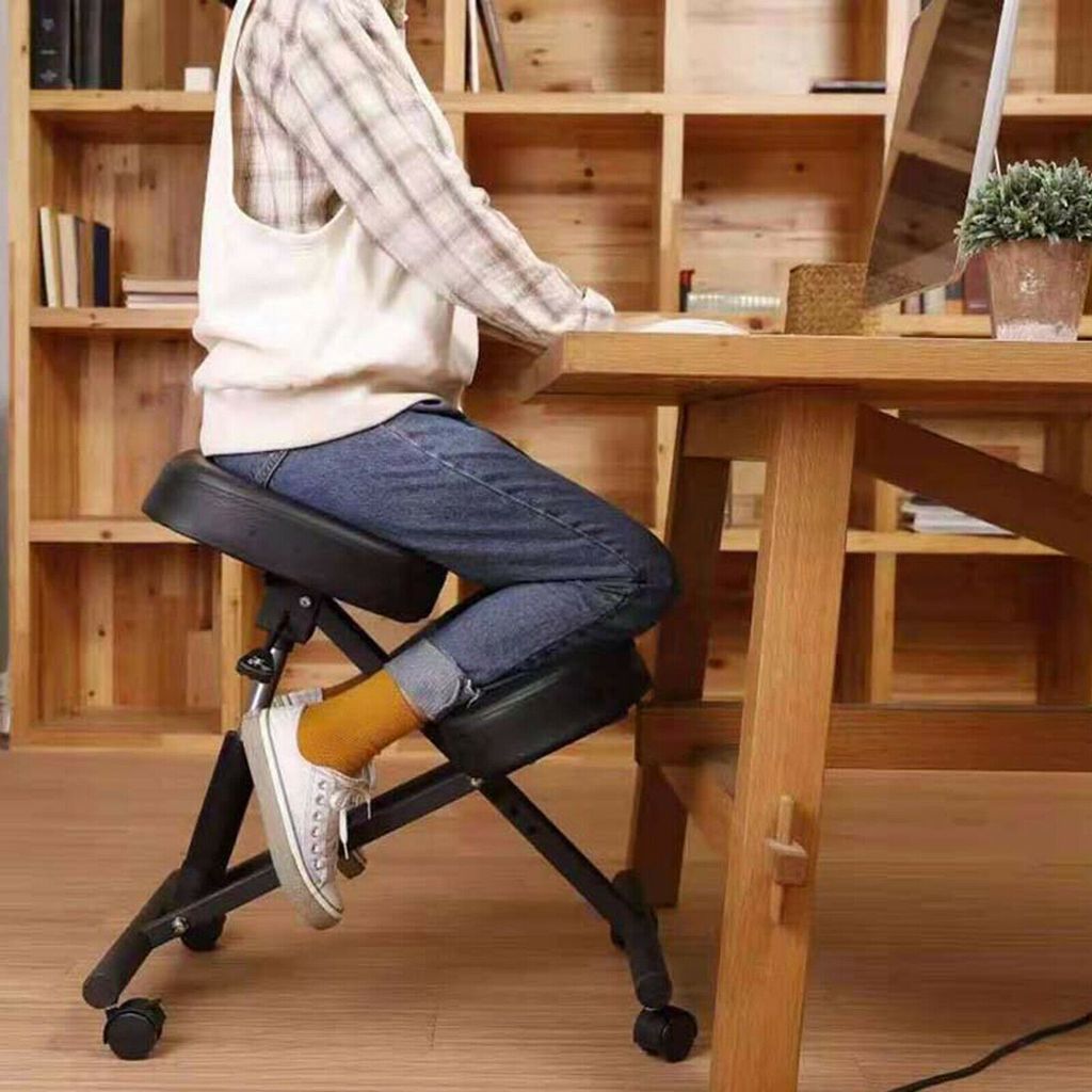 Knee Chair Black Ergonomická kolenní židle Posture Obrázek produktu 11