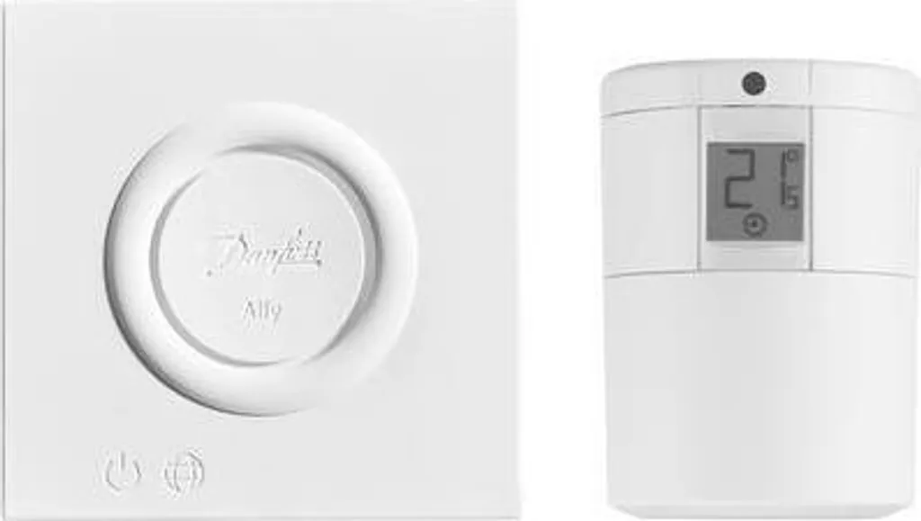 Danfoss Ally Tête Thermostatique Connectée Zigbee 014G2440 - Blanc