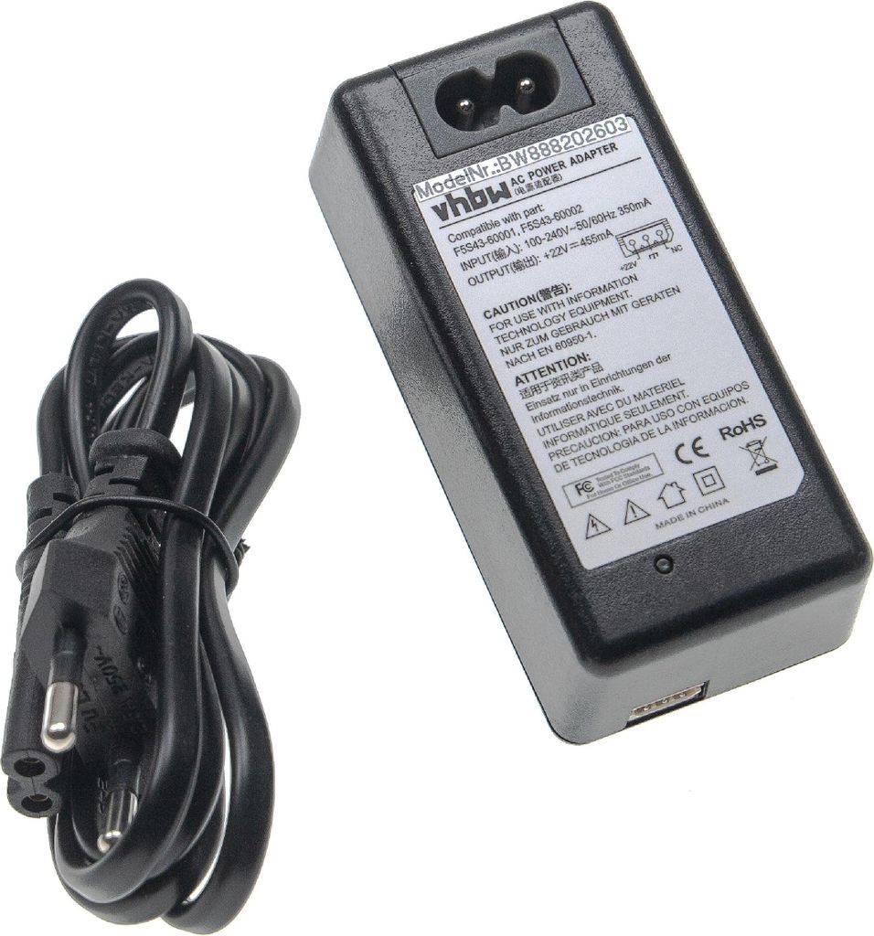 vhbw Netzteil Ersatz für HP F5S43-60001, F5S43-60002 für Produktbild 