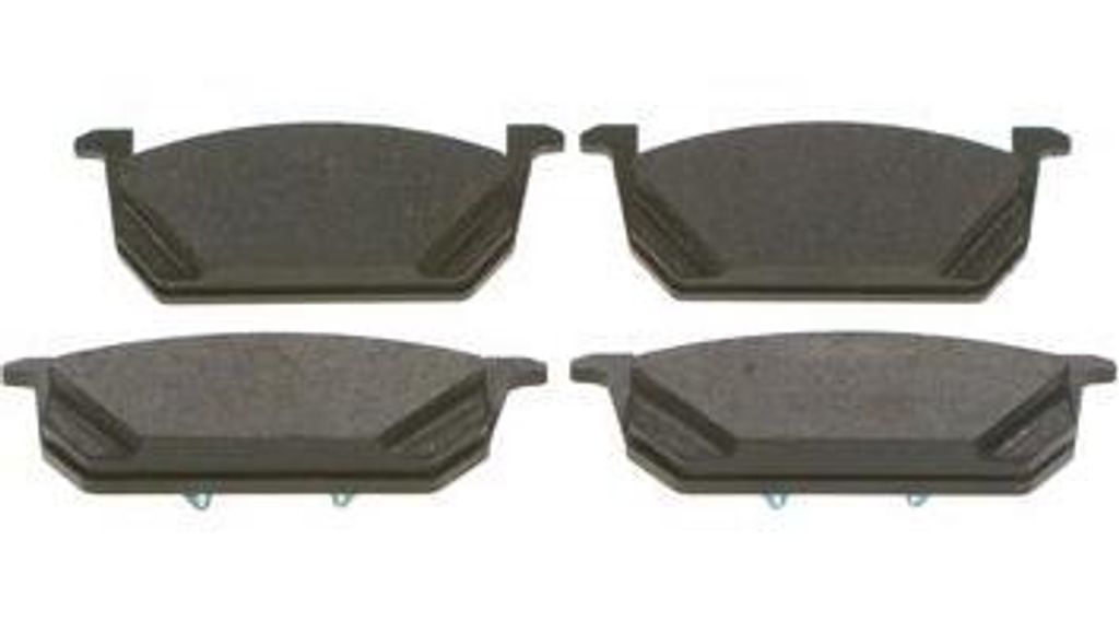 BOSCH 0 986 424 846 Bremsbelagsatz, Scheibenbremse OE 2Q0698151AA kompatibel mit A1 GB, Arona, Ibiza, Kamiq, Scala, Polo AE, T-Cross