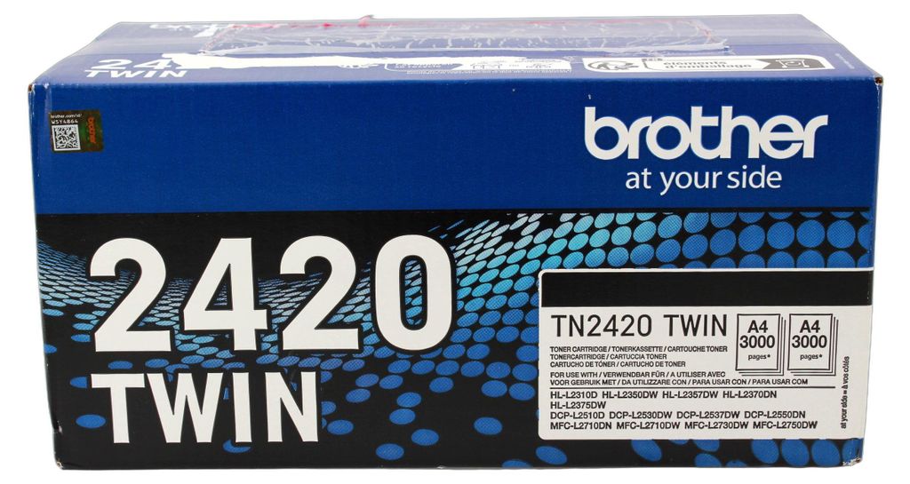 brother TN-2420TWIN toner noir, set de 2 pièces Image du produit 