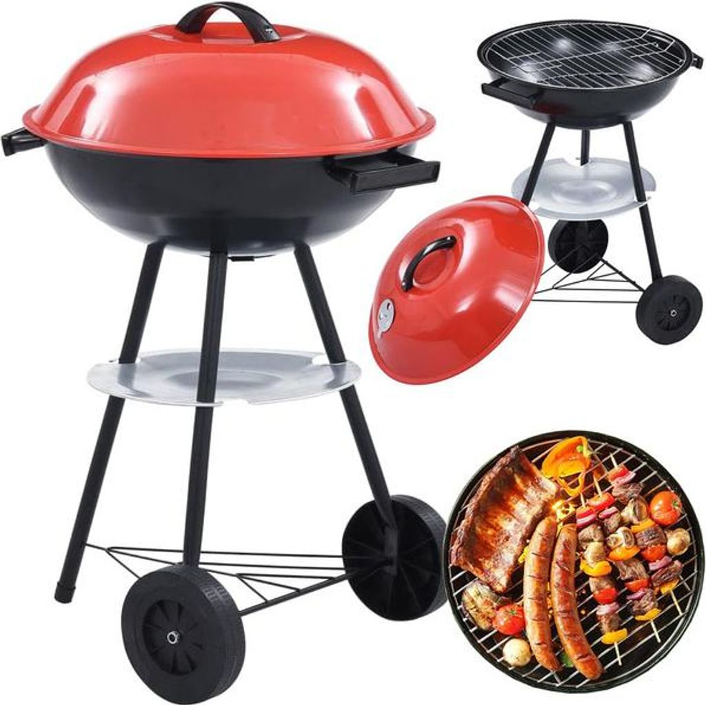 Verk 27096 Runder Holzkohle-Gartengrill