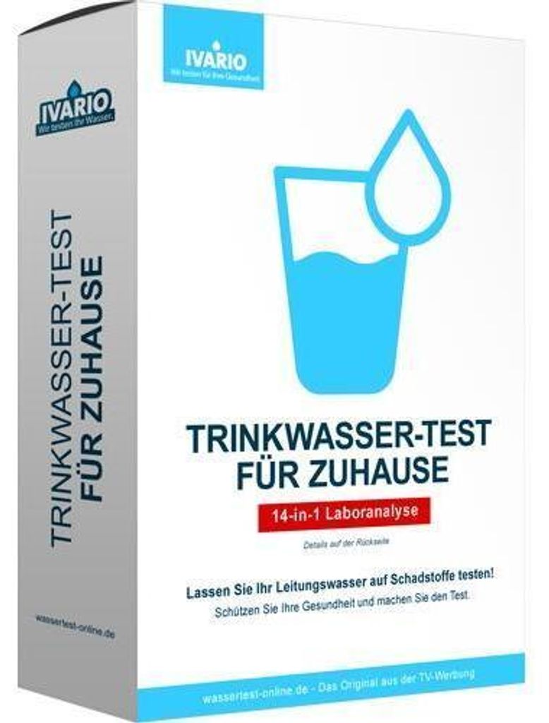 Ivario Trinkwasser-Test Schadstoffanalyse 1 St
