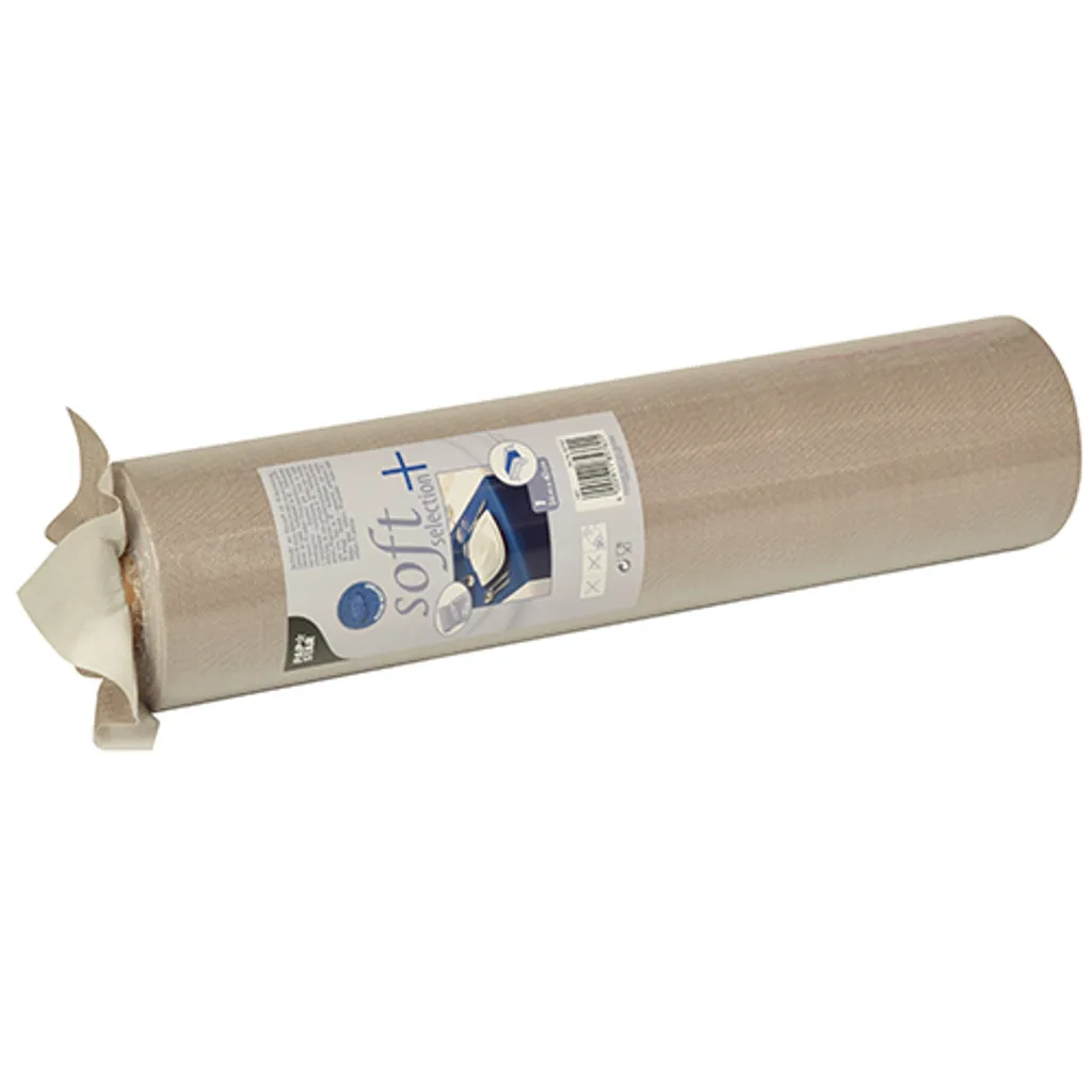 Chemin de table gris en intissé déperlant Soft Selection Plus 24m