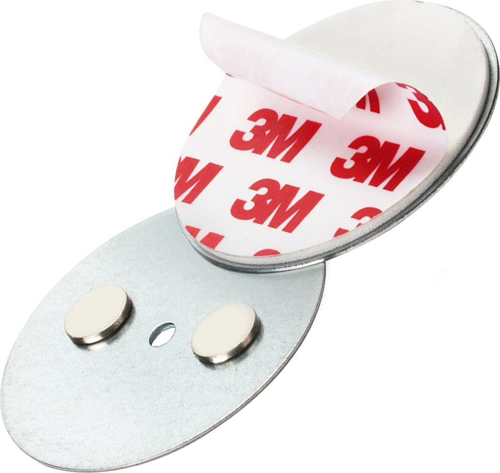 Mount Mini Magnethalterung für Rauchmelder ab 5 cm Ø selbstklebend