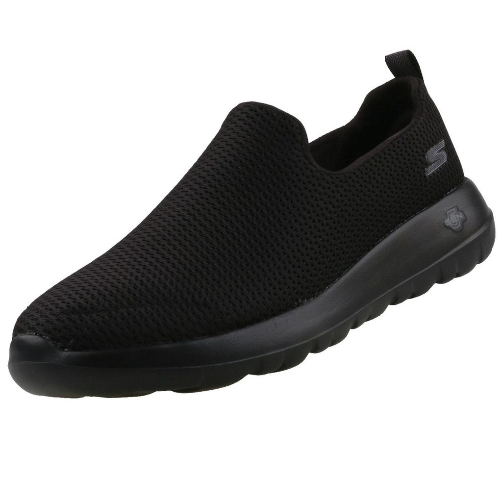 Skechers Herren Slipper Go Walk Max Schwarz, Schuhgröße:EUR 45