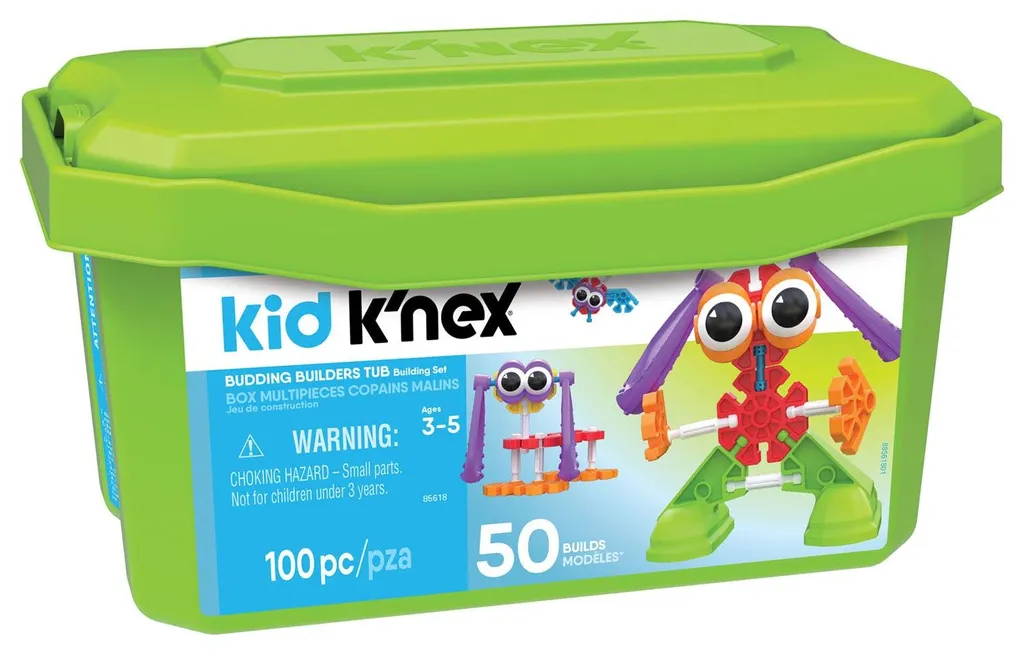 K'Nex Budding Builders : Fini l'ennui avec ce kit construction enfant