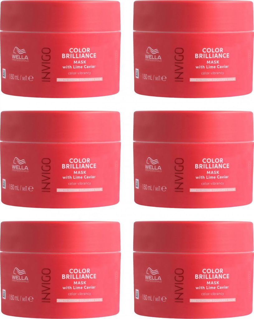 Invigo Color Brillance Vibrant Color Maske Fine/Normal 6x150 ml