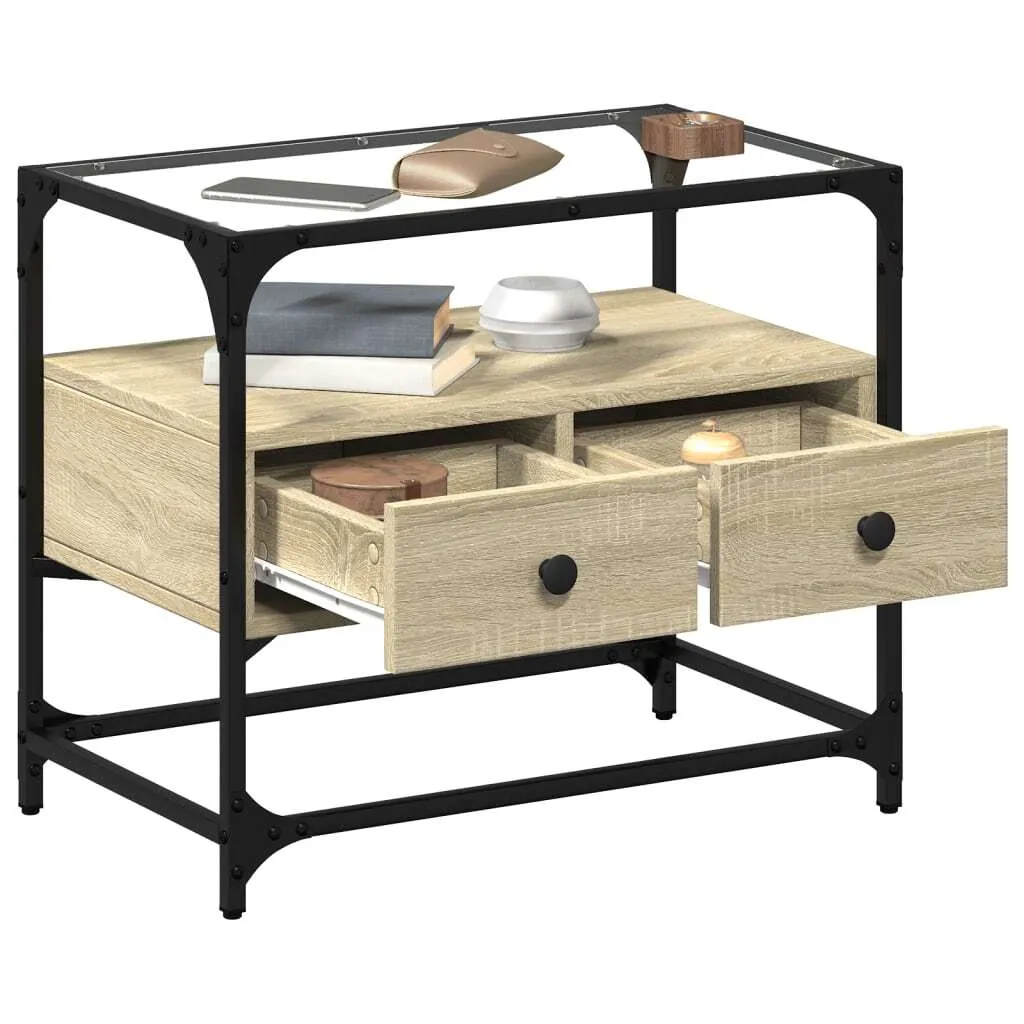 Mobiletto Porta TV 60x35x51 Rovere Sonoma | Robusto e Pratico - 4