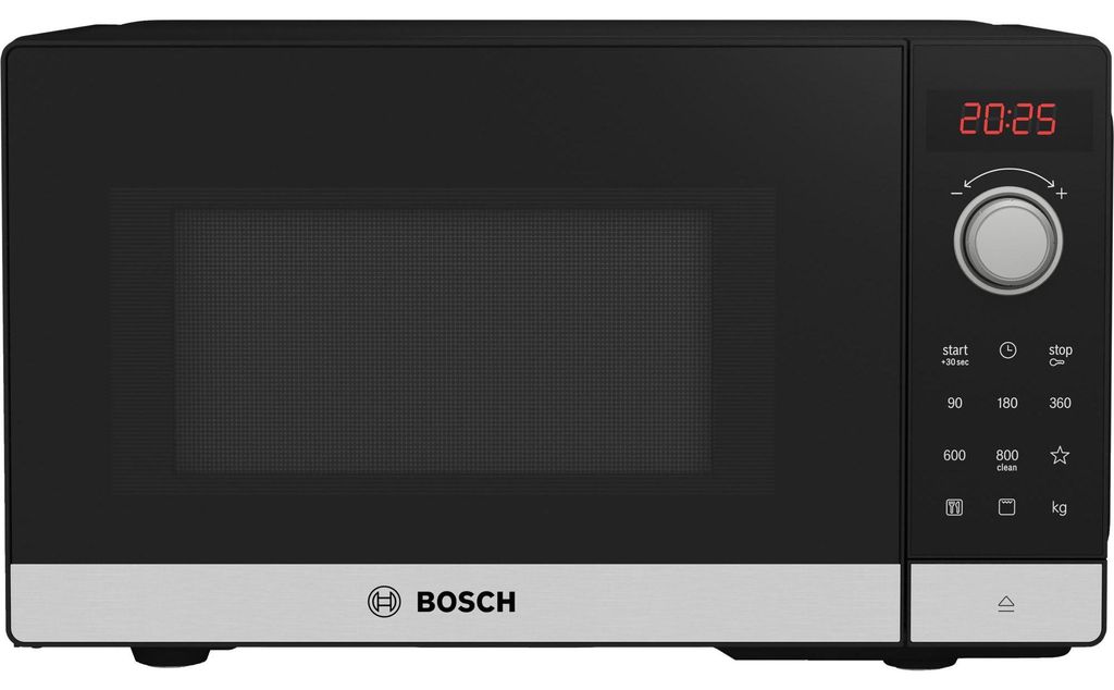 Mikrowelle BOSCH FEL023MS2 Schwarz/Silber 800 W 20 L Produktbild 