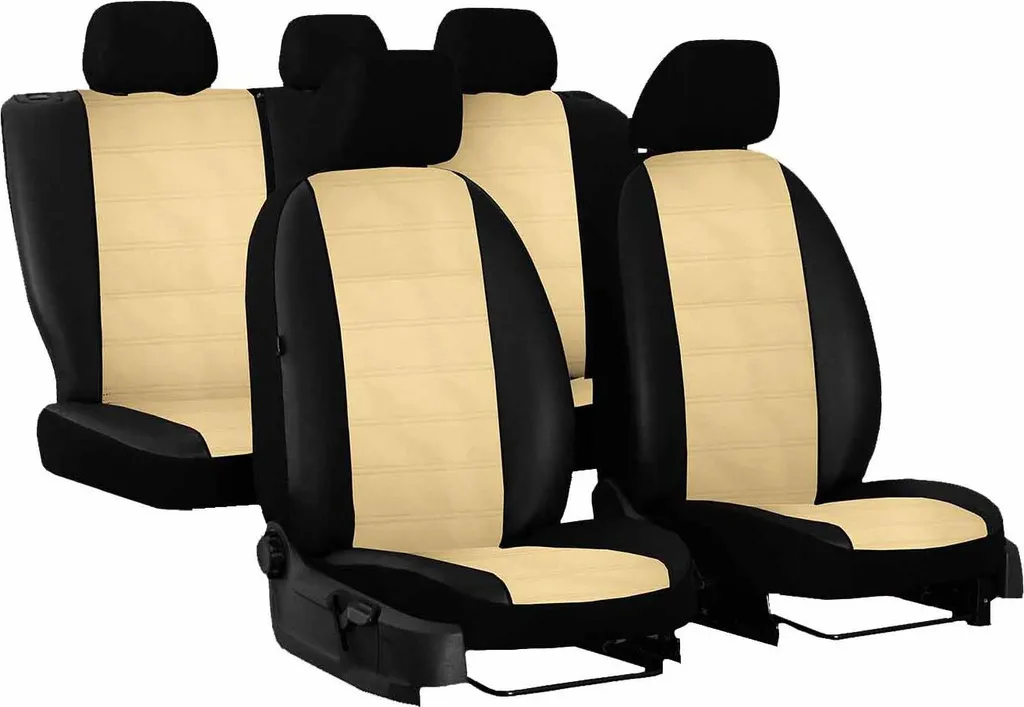 Fodere Auto Universali Beige per VW New Beetle - Design Ergonomico Set - 11