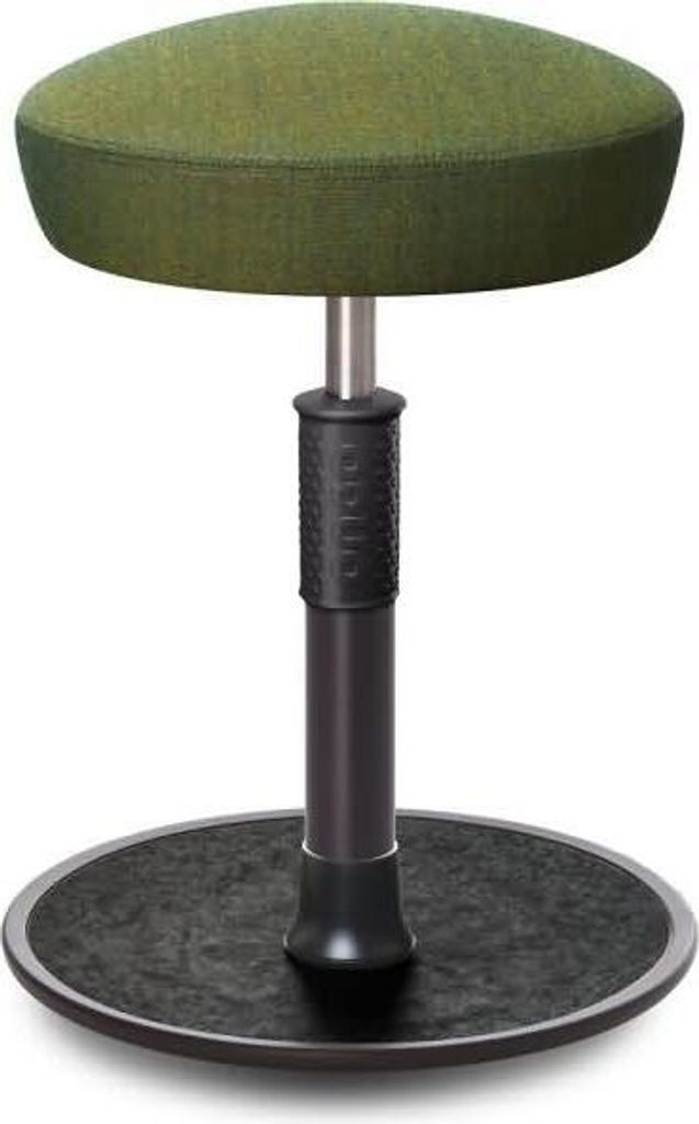 Sitz- Stehhocker Free Regular Hutsitz kvadrat Remix Olive schwarz /schwarz.