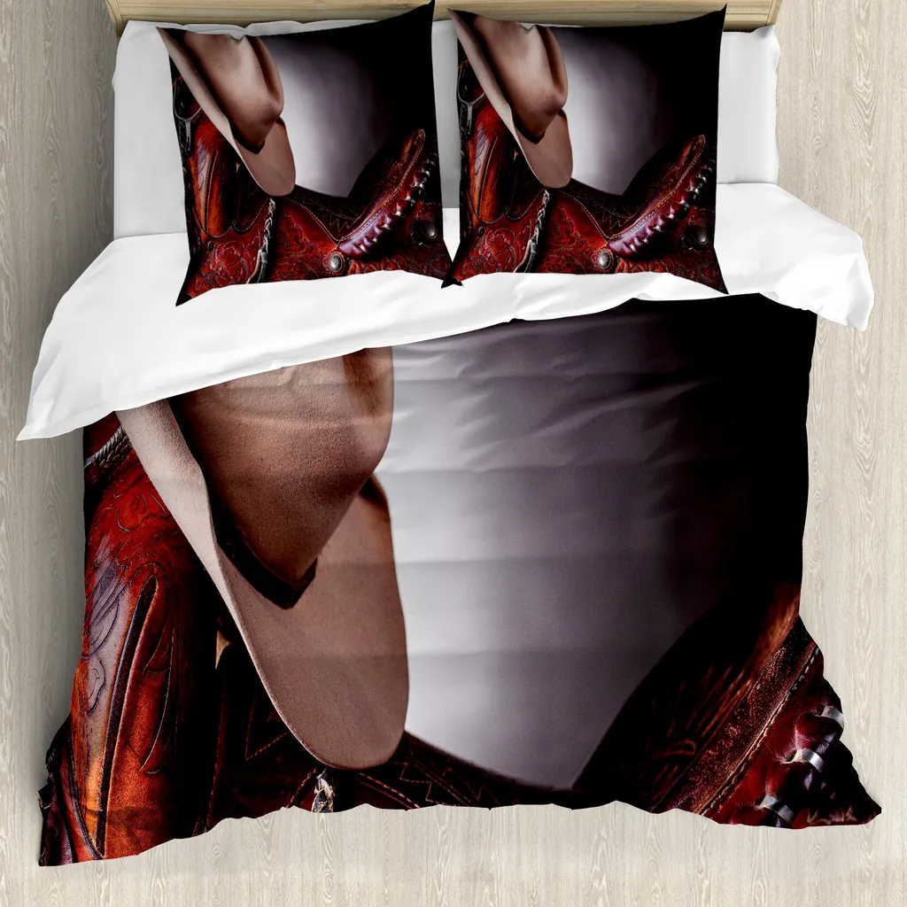 Basta Letti Noiosi! Copripiumino Western ABAKUHAUS 200x200 Antiacaro