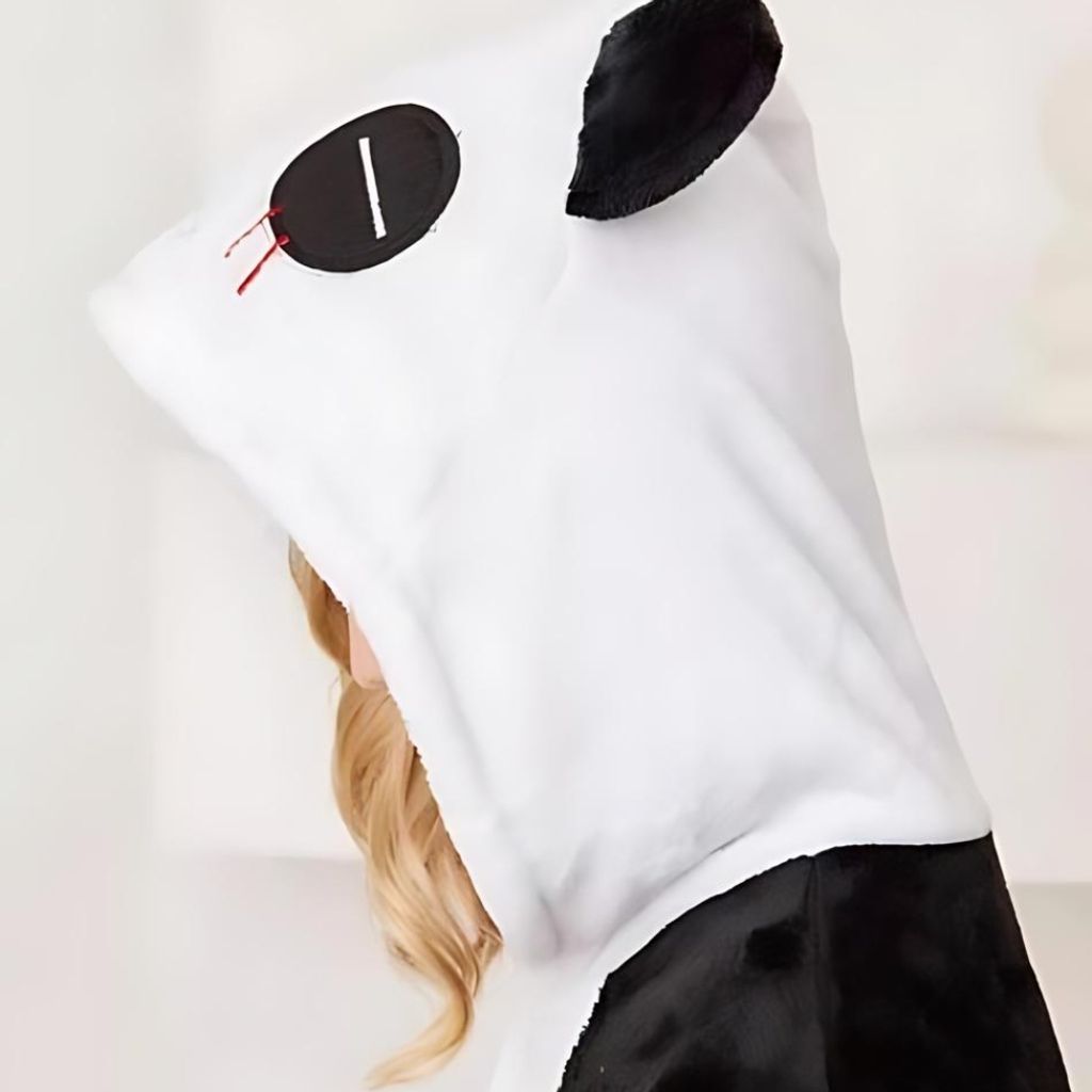Onesie Kigurumi Pyjama Kostüm für Kinder Panda 128 Produktbild 4