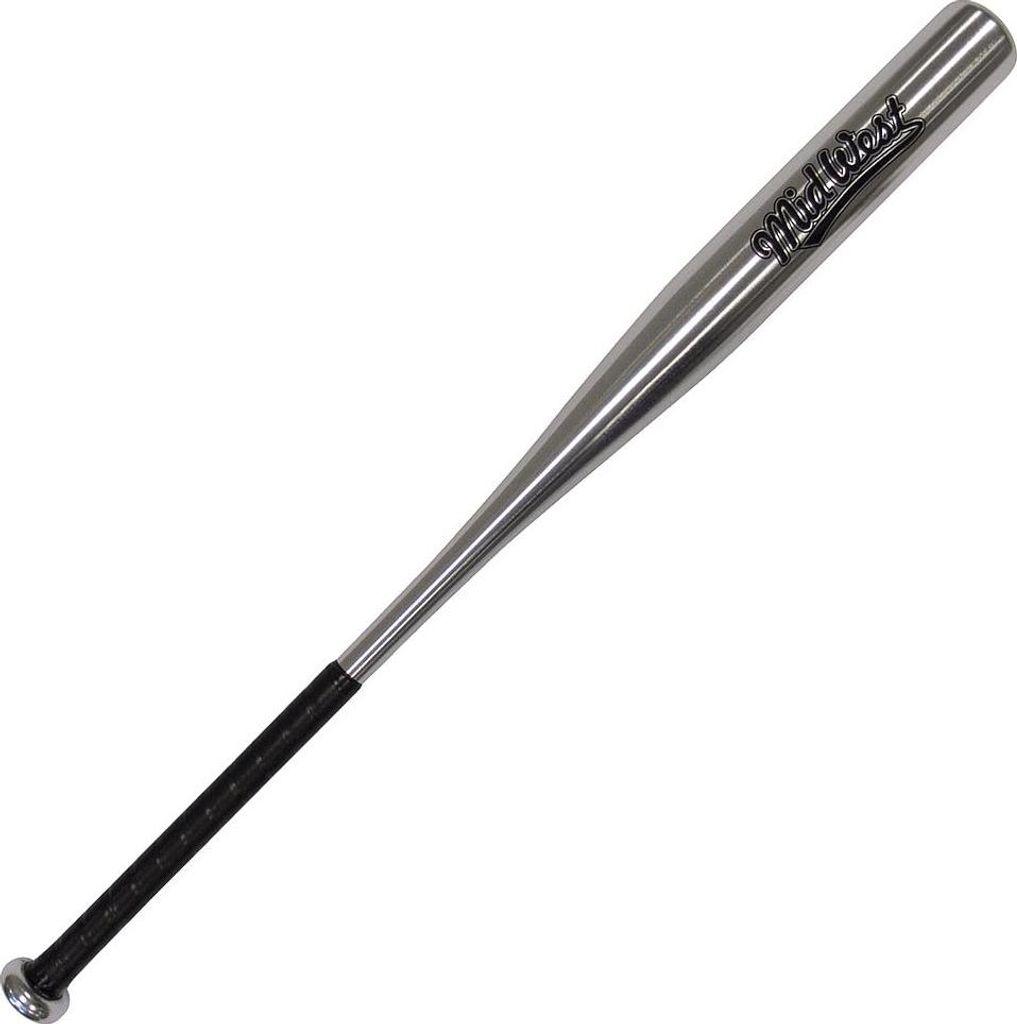 Mazza da baseball Midwest in alluminio 34 pollici - argento Immagine del prodotto 