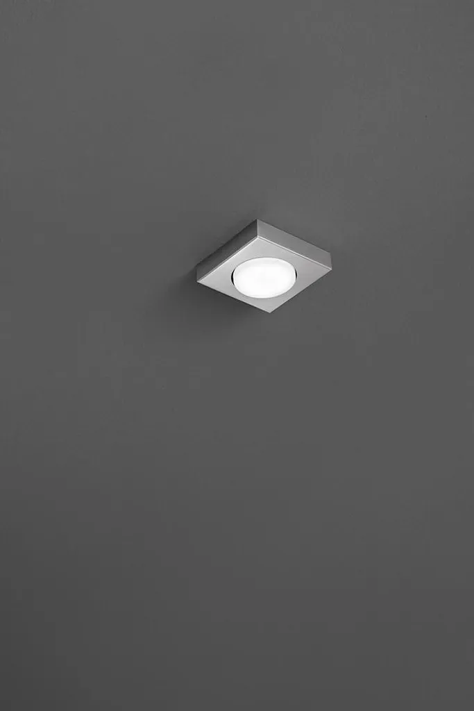 Plafoniera LED Economica GX53 Perenz Bottone 15W Alluminio