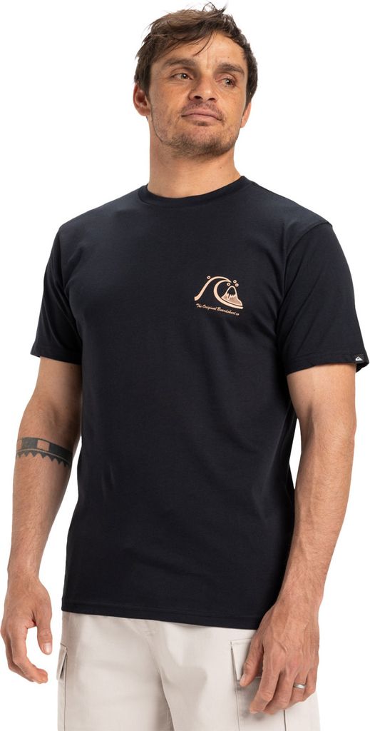 Quiksilver Herren T-Shirt EVO ORIGINAL BS TEE, Größe:L, Farben:black