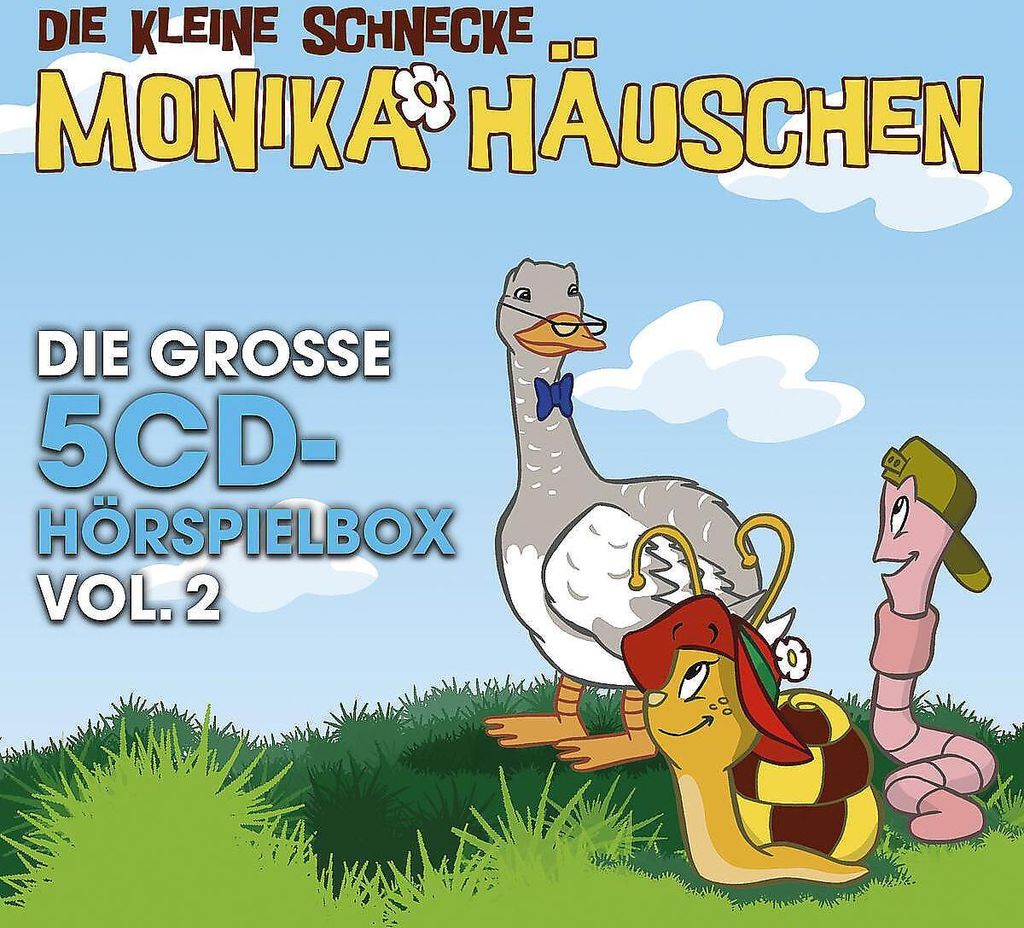 Die kleine Schnecke Monika Häuschen - Die große 5-CD Produktbild 