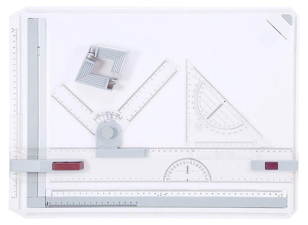 Multifunktionale A3-Zeichentafel - Ergonomisches Design mit Produktbild 