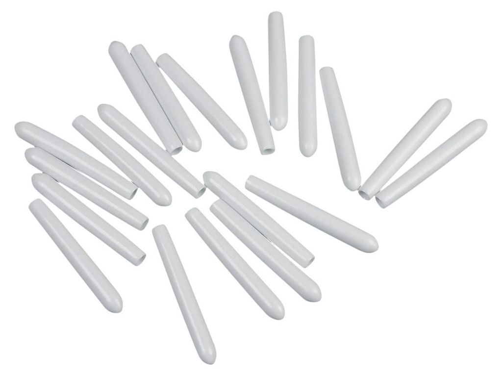 easyPART passend für 10029426 EUROPART 20x UNIVERSAL Schutzkappe Kunststoff Kappe Geschirrkorb Stäbe Zinken Draht Lack Reparatur Rostschutz Spül...