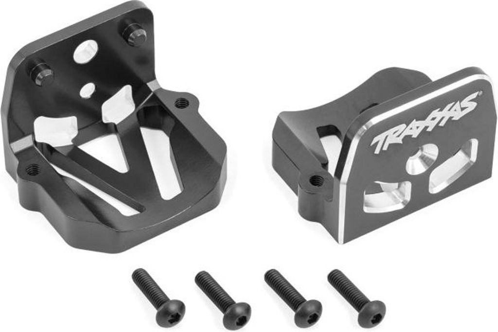 TRAXXAS Motorhalter v/h Alu grau TRX7760-GRAY