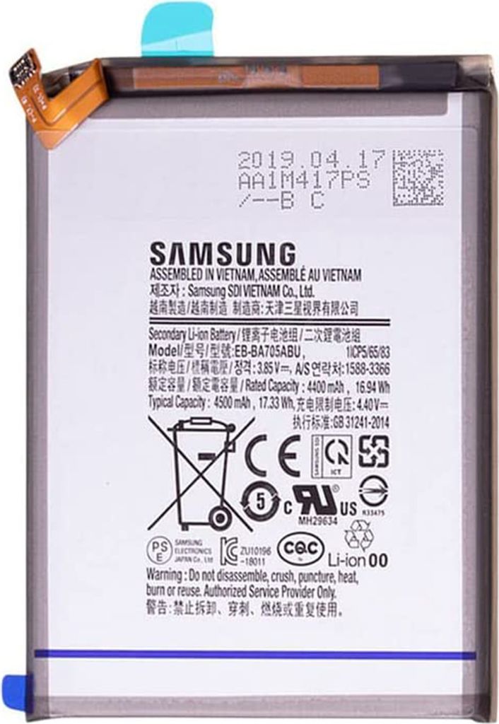 Batterie Service Pack EB-BA705ABU Galaxy A70 SM-A705F GH82-19746A