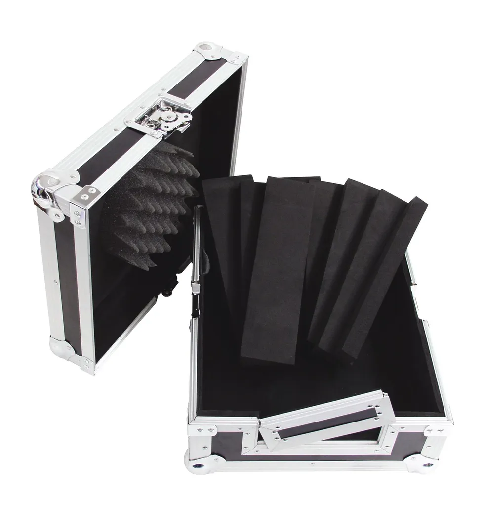 Flight Case pour Lecteur CD Noir Typ 2 Valise de Transport Rigide