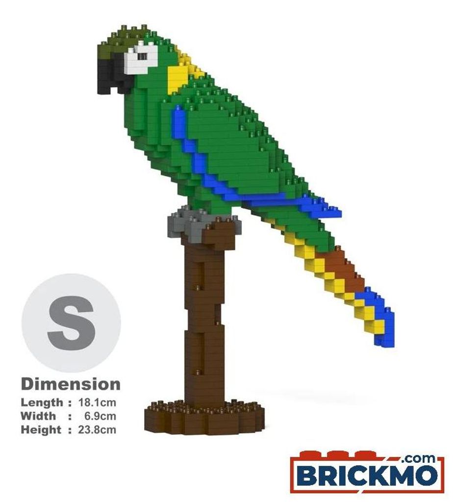 JEKCA Bricks Yellow Collared Macaw 01S ST19MA07