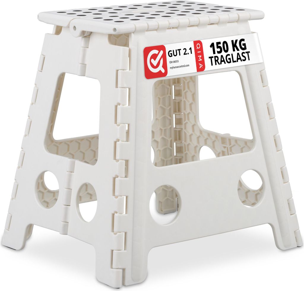 relaxdays Klapphocker faltbar XL