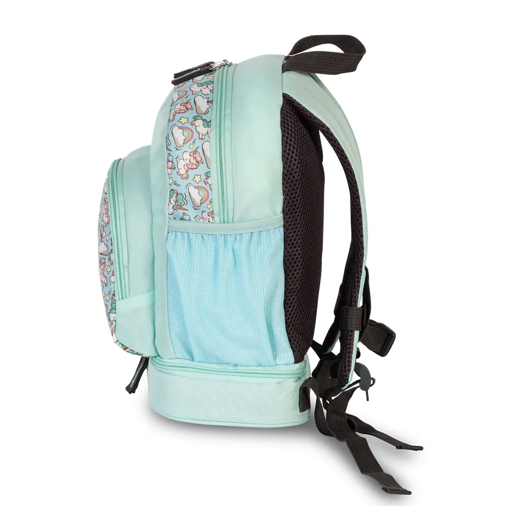Sac à dos enfants Fabrizio 20616 turquoise avec compartiment inférieur - 2