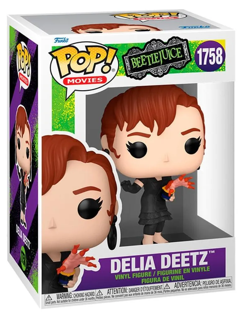 Figurine Beetlejuice Delia Deetz 15 cm : Statuette Fidèle et Durable