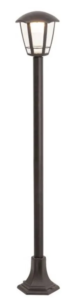 Éclairage Allée Jardin LED 100cm Noir IP44 Sorrento 8129 Balise Extérieur